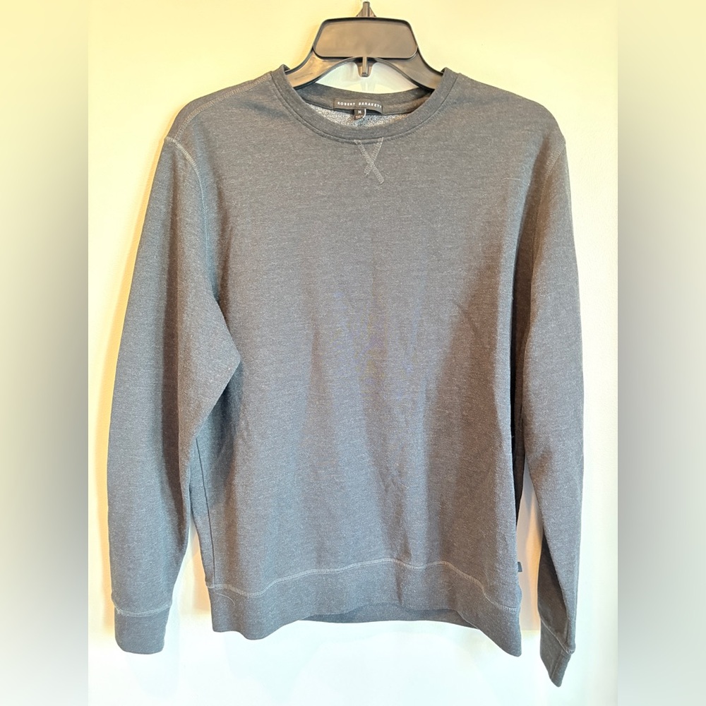 Robert Barakett Charcoal Crewneck Sweater Size Medium‎
